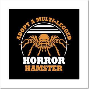 Multi Legged Horror Hamster / Tarantula Posters and Art